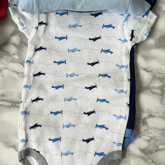 Carterās & Luvable Friends - Short-sleeved bodysuits - Boys - Picture 6 of 9